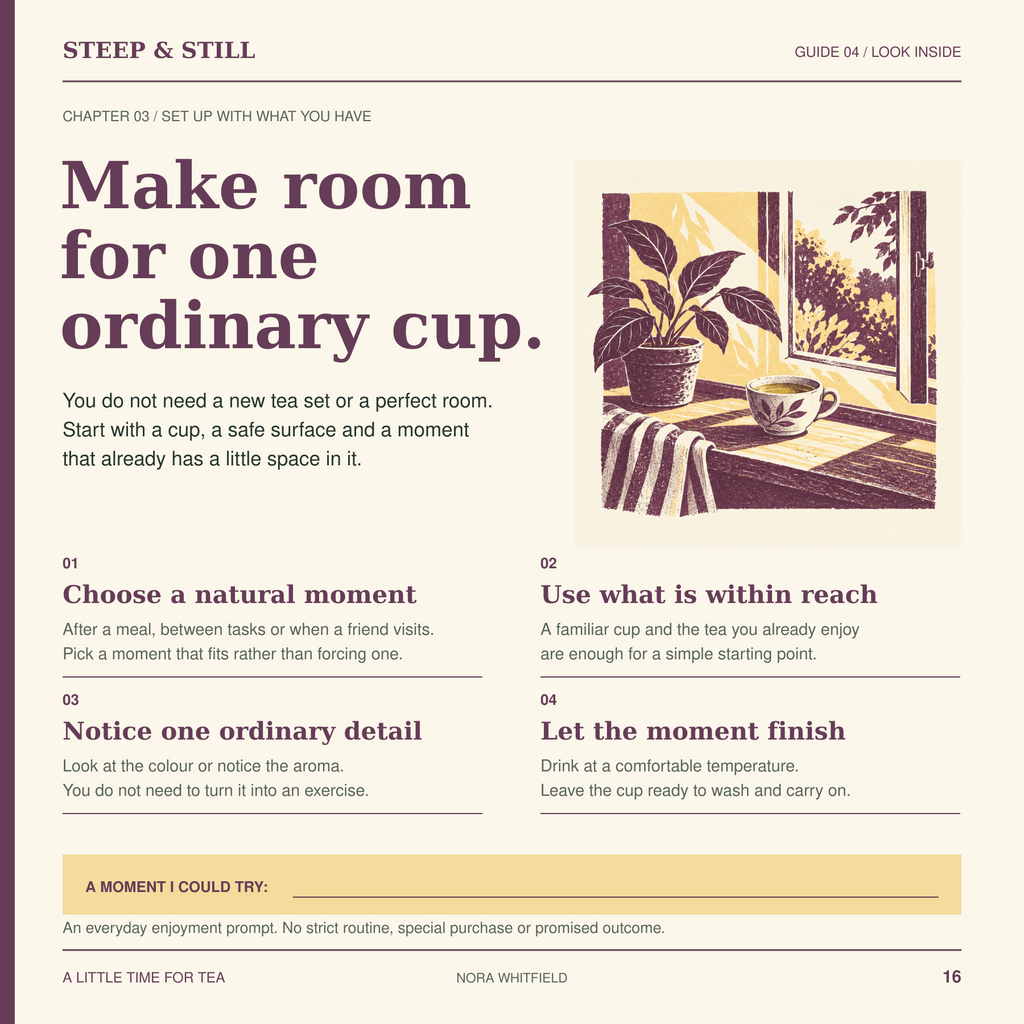 A Little Time for Tea